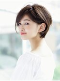 ショート/丸顔/面長/前髪あり/前髪なし/20 代/30代/40代