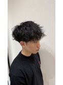 ショートマッシュ×ツイスパ