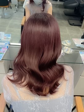 キャラ シャローネ 池袋(Chara Chalone) パープルカラー/くびれ巻き/髪質改善【岸雄一】