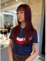 アトリエノエラ(Atelier Noella)&nbsp;ブリーチなし！ワインレッド【中村】