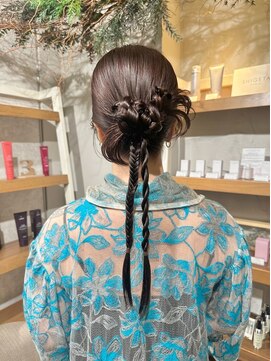 アミー 銀座(Ammy) 結婚式ヘアセット#お呼ばれヘア#ヘアセット#ヘアアレンジ
