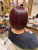 アース モード 新小岩店(EARTH/M)&nbsp;まるみボブ×バーガンディ