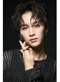 渋谷シャドウパーマスパイラルパーマセンターパート