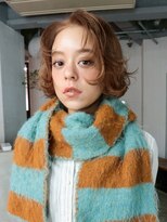 シオン(shion)&nbsp;ミディアム大人ガーリー韓国ヘア似合わせカット_F21332