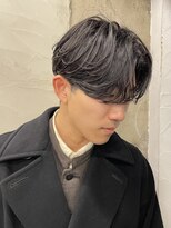 クロトバイキング(Qlotho by KING)&nbsp;【Qlotho ＫＹＯＫＡ】　センターパート　ニュアンスパーマ