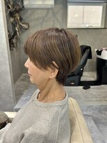 ナロ(NARO)&nbsp;【小顔似合わせカット】30代40代50代ショートボブ/ボブ/髪質改善