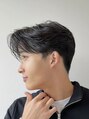 アフロート ギンザ(AFLOAT GINZA) ビジネスシーンにもピッタリ刈り上げニュアンスパーマ