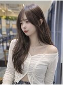 美髪レイヤーカット／くびれ巻き髪/ベージュカラー