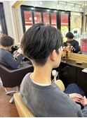 センターパート　刈り上げ　佐世保