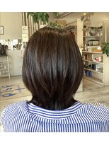 アシャ ヘアー ソリューション 神戸店(asha hair solution) イメチェン/ピンクベージュ/アンブレラカラー/前髪/摂津本山