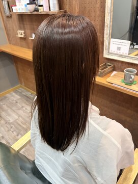 ヘアーサロン アトリエ(Hair salon ATORIE) ロングス縮毛矯正ストレートパーマ