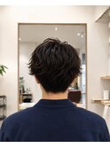メンズパーマ/メンズカット/シェービング/眉毛/メンズサロン