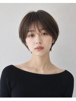 ルム 立川(Lum.)&nbsp;立川　似合わせカット　ショートカット　ショートボブ　ベージュ