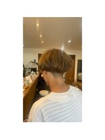 ヘアーオアシス ビオトープサン(Hair Oasis biotope SUN)&nbsp;ナチュラルマッシュ×ツーブロック