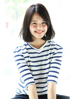 アンアミ オモテサンドウ(Un ami omotesando) 【Un ami】　黒髪でもかわいいおしゃれロブ　 増永剛大