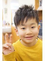 カプリヘアーデザイン(Capri Hair design) キッズカット☆ツーブロック×アシンメトリー