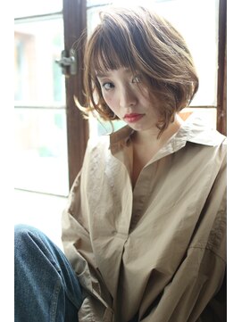 ネオリーブ ジューク 日吉店(Neolive JuQ) ゆるふわナチュラルボブ