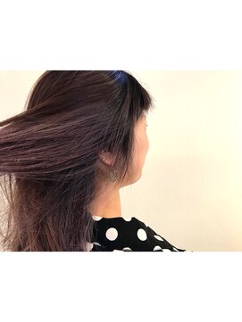 スニップ(snip) ホワイトパープル