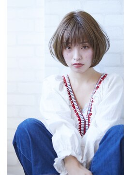 ネオリーブクレア 綱島店(Neolive Krea) ひし形エアリーショート 似合わせカット