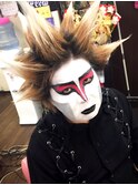 ☆悪魔の閣下ちゃん♪『ハロウィンメイク♪＋ヘアセット』(^○^)