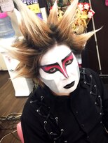ヘアセットアップス(UP's) ☆悪魔の閣下ちゃん♪『ペイントメイク♪＋ヘアセット』(*^-^*)/