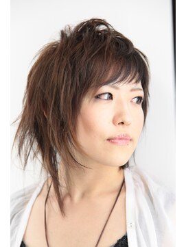 アートベー(AtoB) 個性派アシンメトリーデザインカラースタイル