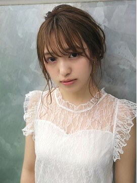 アナ ラーナ(Anna Lanna) お呼ばれかわいいお団子アレンジ☆【奥村北斗】[表参道]