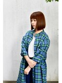 きりっぱなしmediumハイトーンBOB