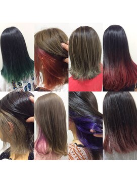 ヘアーメイク トレコローリ(hair make trecolori) 【trecolori 津田沼】デザインカラーカタログ 8種