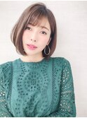 艶ヘアカラー美髪のススメマニッシュショートフレンチボブ錦糸町
