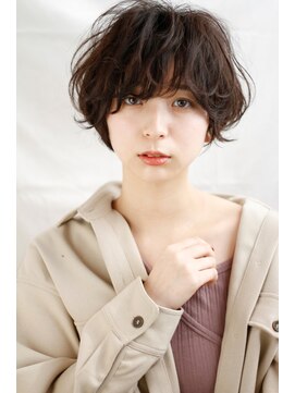 レリーノーブル 西宮北口(RelyNoble) 美髪ショ-ト【西宮北口髪質改善TOKIO白髪染めノンジアミンカラー