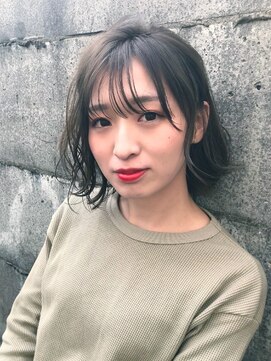 ラフューネ ヨコハマ(Raffune Yokohama) シースルーバング×ゆるウェーブ/RaffuneYokohama