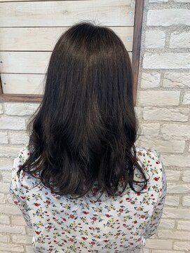 シェリール 八千代台駅(CHERIR) 伸ばしかけロング☆黒髪カラー