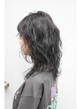 マーシー(MAAAAAC) 【MERCY】ダークアッシュウルフバイオレット