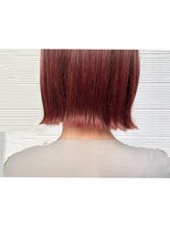 ミー(mii)&nbsp;外ハネボブ×ベリーピンクベージュ