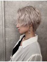 シン(syn)&nbsp;前下がりマッシュウルフ