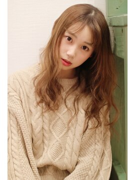 ヘアーアトリエ ラフェル(hair atelier Rafel) 抜け感が可愛いシースルーセミディ