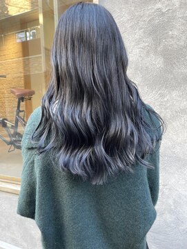 ニア 清澄白河(nir) 〈清澄白河 半個室〉地毛風ブルーグレー