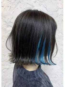 イシュ(ish.) ライトブルーインナーカラー