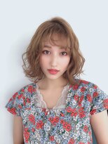 ヘアアンドメイク イムス(hair&make imus) 外国人風大人かわいい小顔ヌーディベージュ20代30代