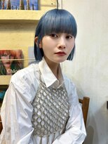 ミンクス 銀座店(MINX)&nbsp;切りっぱなし顎ラインボブ