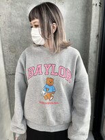 アコ(Aco)&nbsp;★ショートバング×エアタッチバレイヤージュ★