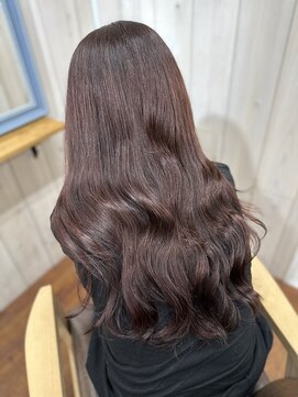 リミエ(RIMIE) #ピンクアッシュ#ピンクベージュ#髪質改善カラー