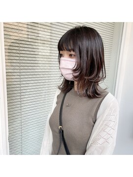 ミント(mint) ミニマムウルフ/顔周りレイヤー/ウルフカット/ウルフ