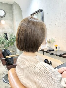 エトネ ヘアーサロン 仙台駅前(eTONe hair salon) オーダーが多いボブ