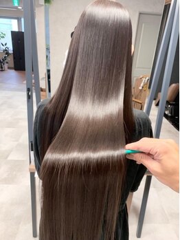 リンク(Link Hair&Spa)の写真/【話題沸騰!幹細胞使用 髪質改善】施術後自宅でも髪質の違いを実感!周りから褒められる髪質になりませんか?