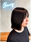 自然な感じの外ハネ