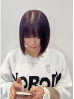 モリオ フロム ロンドン イオンモール 熊本店(morio FROM LONDON)&nbsp;【morio熊本】ラベンダー×ボブ