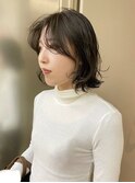 ミニボブ 切りっぱなし ウザバング