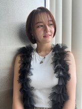 アヴァンス なかもず店(AVANCE.) 大人シースルーミニボブ☆ショコラブラウン